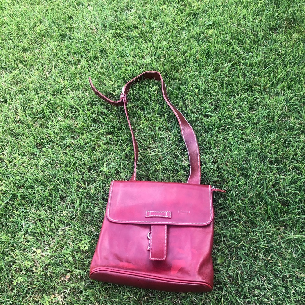 Medici Firenze Red Purse / Shoulder Bag